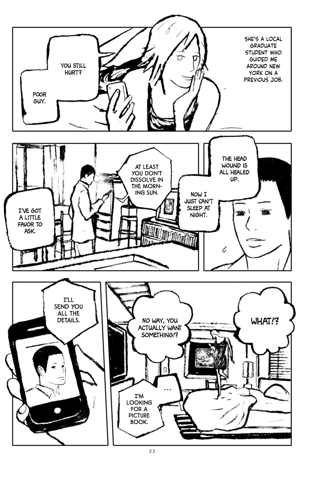 In the Night Comes a Girl Chapter 2 page 8 - Chapter 2