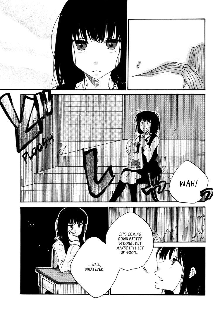 In the Rain Shelter With a White Cat Chapter 1 page 1 - Chapter 1 : Oneshot