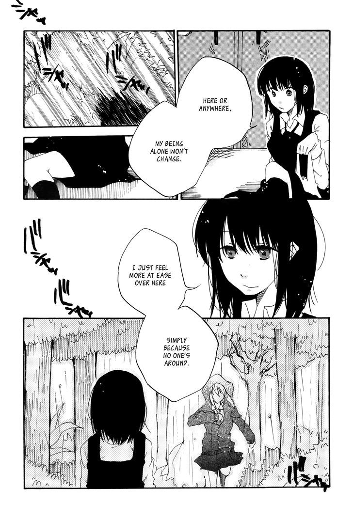 In the Rain Shelter With a White Cat Chapter 1 page 2 - Chapter 1 : Oneshot
