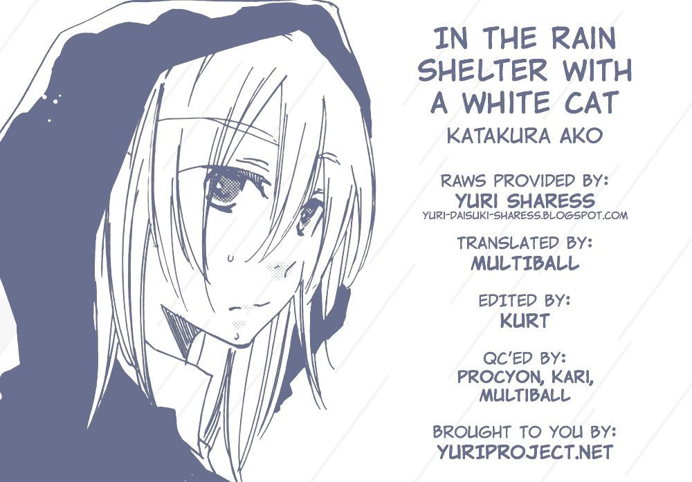 In the Rain Shelter With a White Cat Chapter 1 page 21 - Chapter 1 : Oneshot