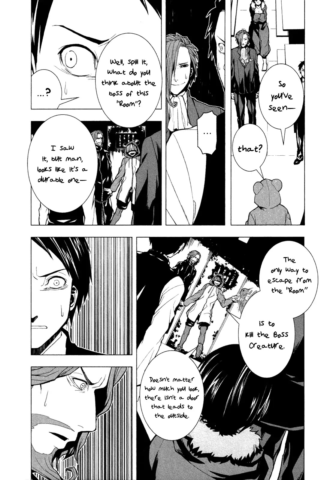 In the Room Chapter 2 page 19 - Chapter 2: Jail Cell (2)