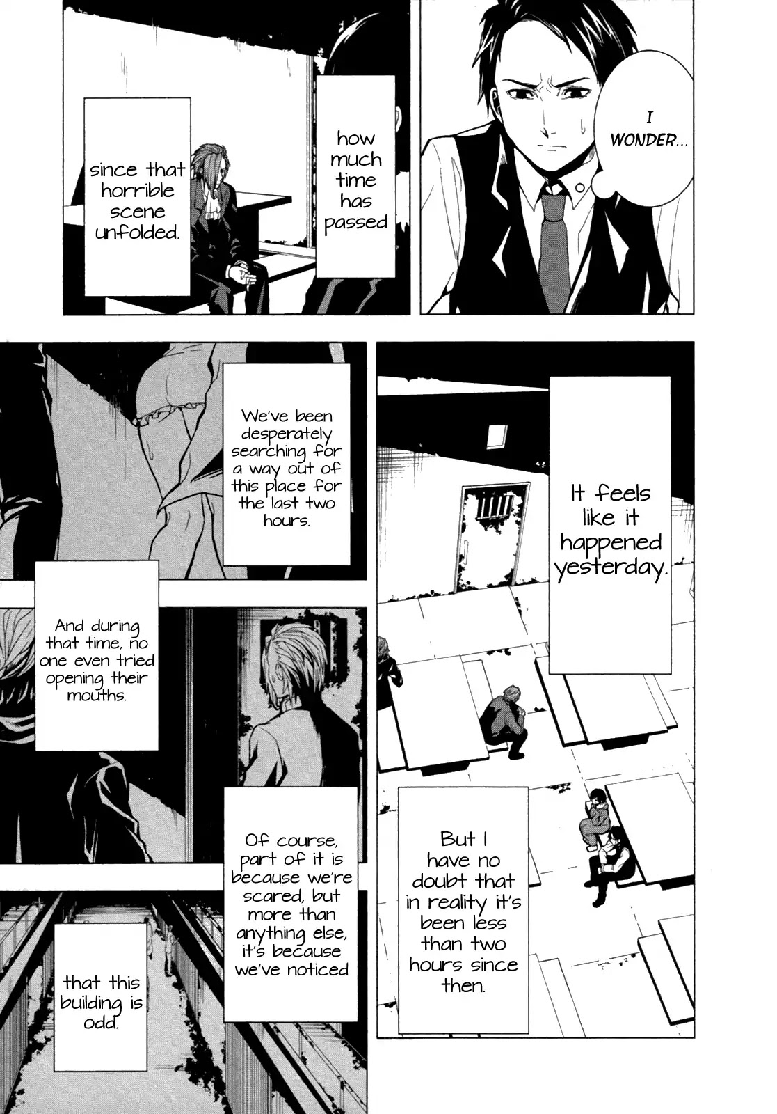 In the Room Chapter 2 page 8 - Chapter 2: Jail Cell (2)