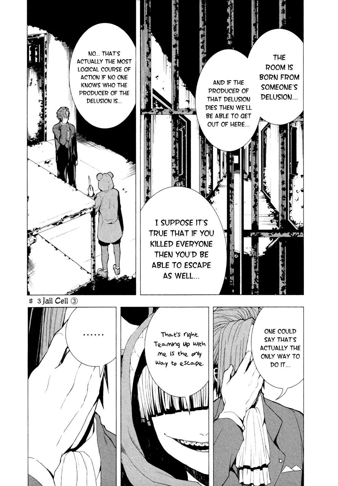 In the Room Chapter 3 page 2 - Chapter 3: Jail Cell (3)