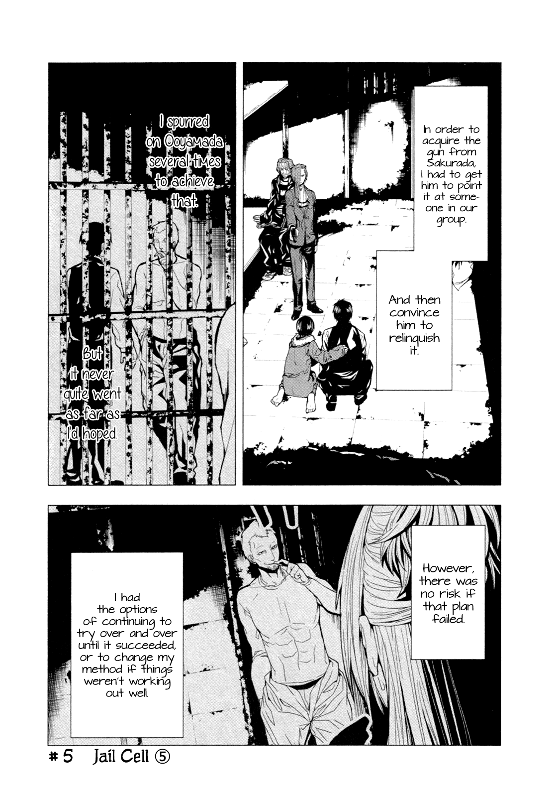 In the Room Chapter 5 page 2 - Chapter 5: Jail Cell 5