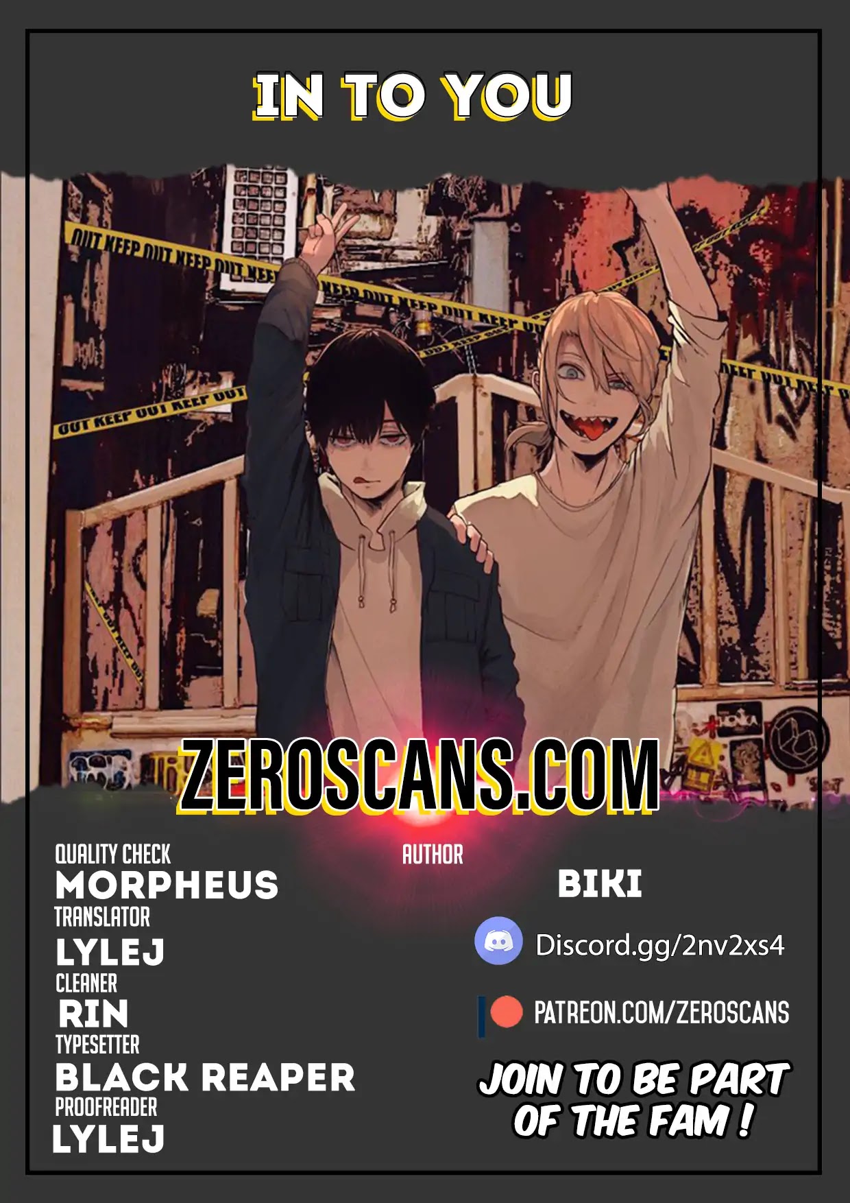 In to You Chapter 0 page 1 - Chapter 0: Oneshot