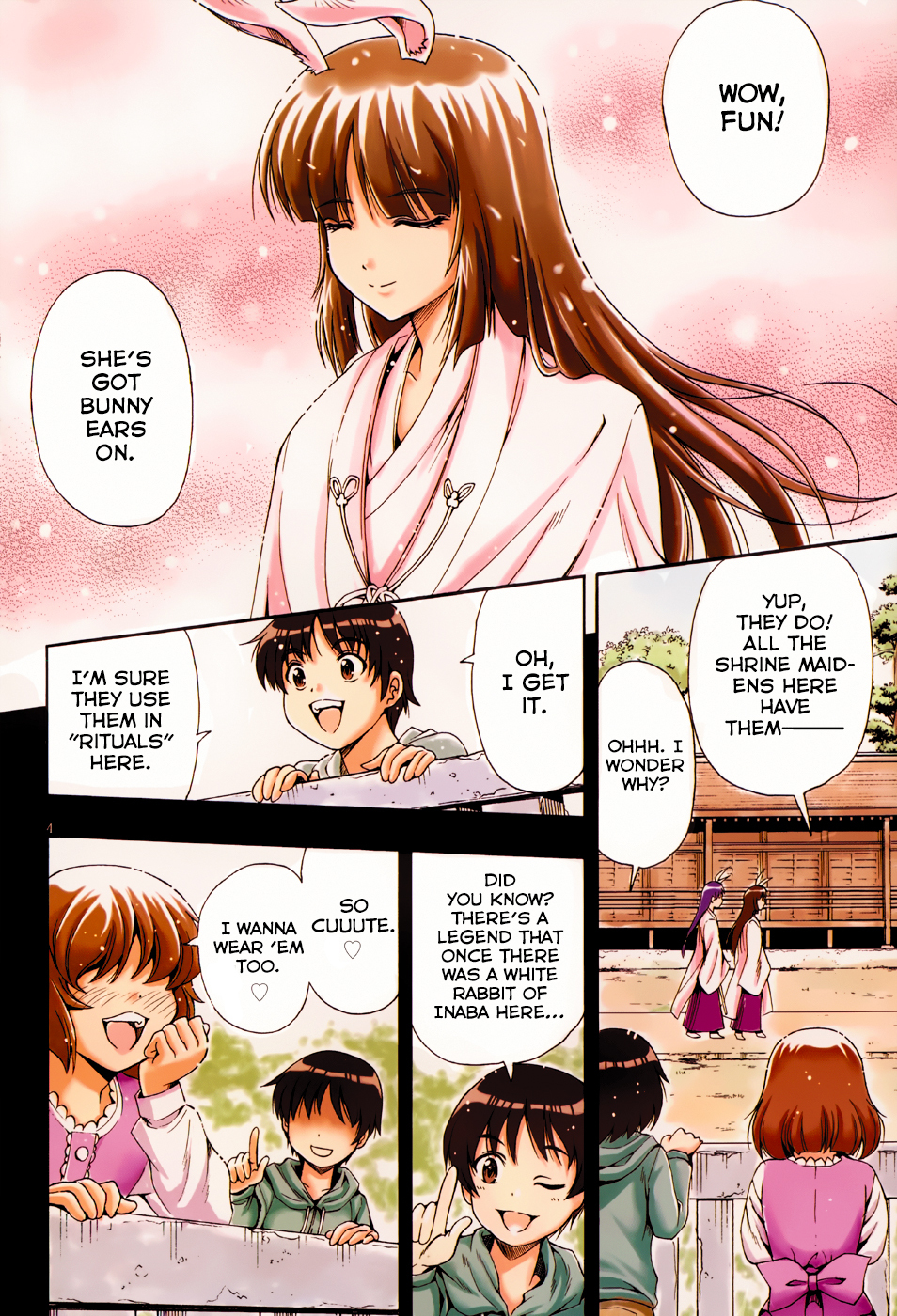 Inaba Rabbits Chapter 1 page 3 - Chapter 1: The Maiden of my memories -Part 1