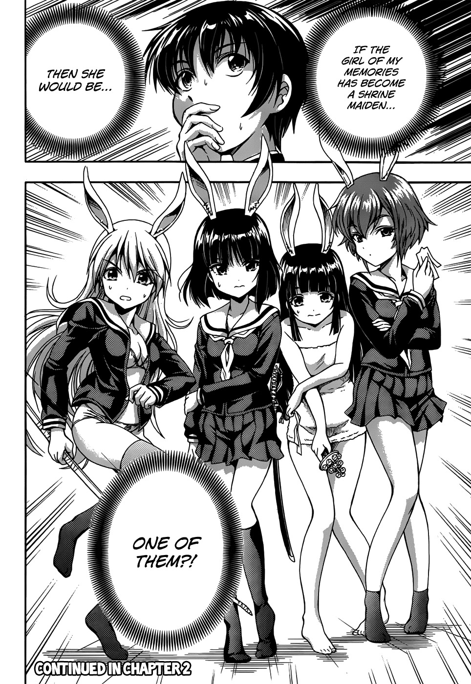 Inaba Rabbits Chapter 1 page 44 - Chapter 1: The Maiden of my memories -Part 1
