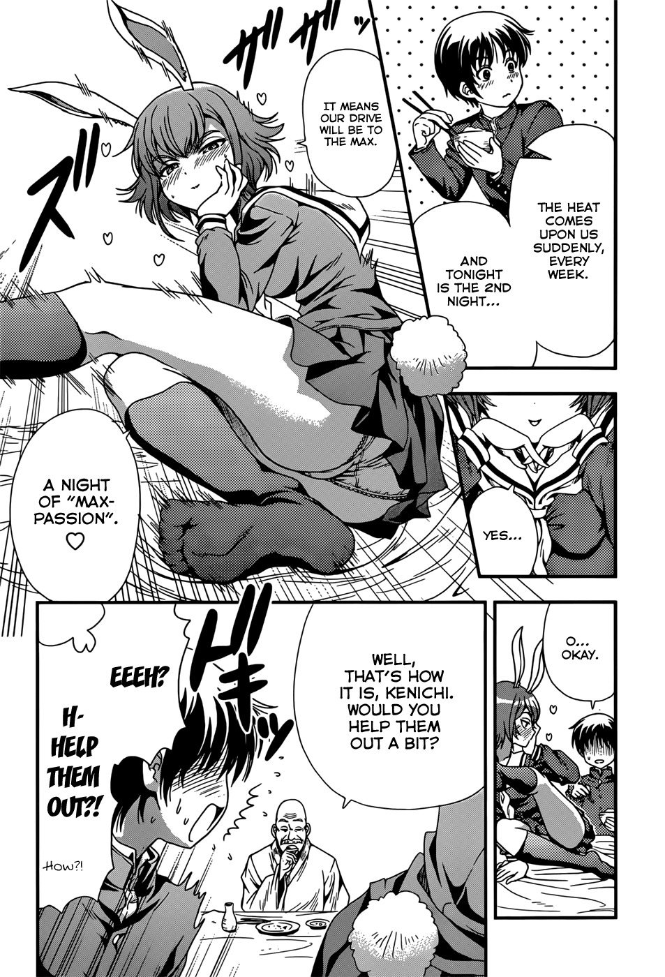 Inaba Rabbits Chapter 6 page 10 - Chapter 6: Night in Heat Part 1
