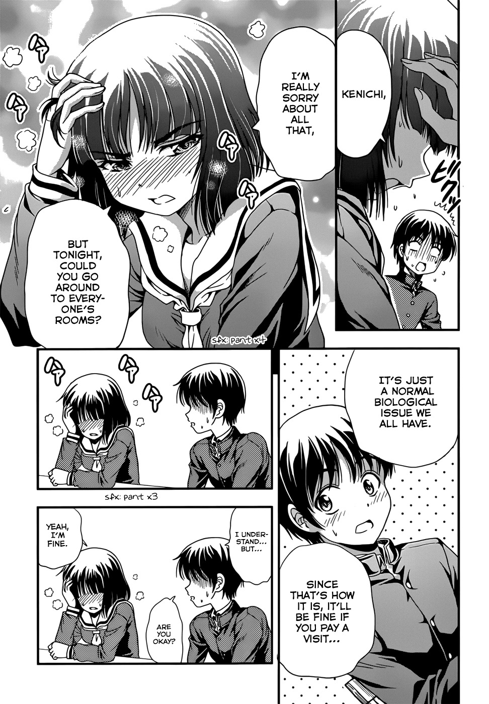 Inaba Rabbits Chapter 6 page 13 - Chapter 6: Night in Heat Part 1