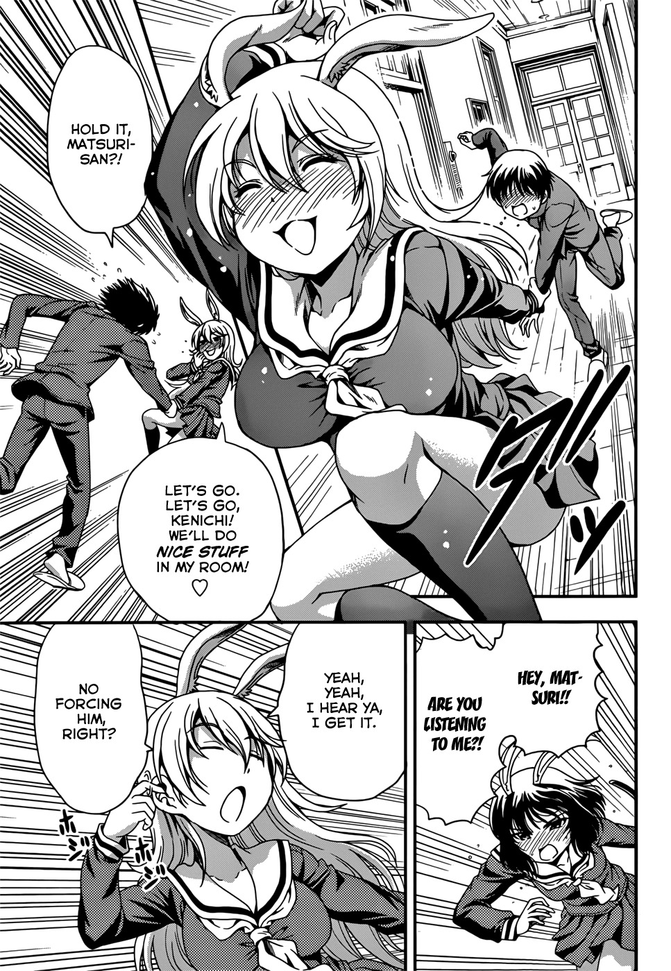 Inaba Rabbits Chapter 6 page 19 - Chapter 6: Night in Heat Part 1