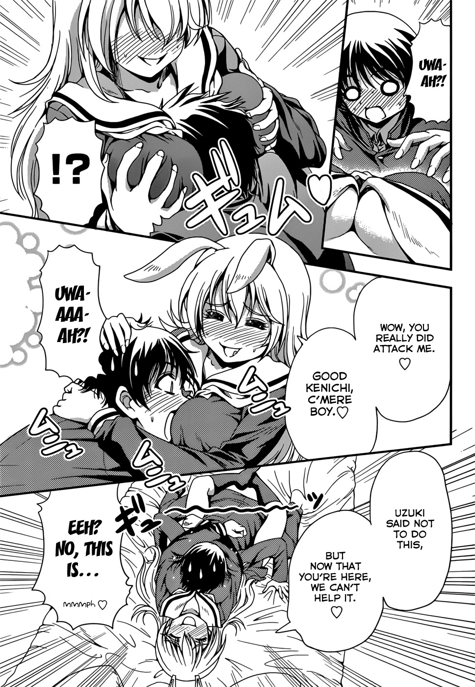 Inaba Rabbits Chapter 6 page 21 - Chapter 6: Night in Heat Part 1