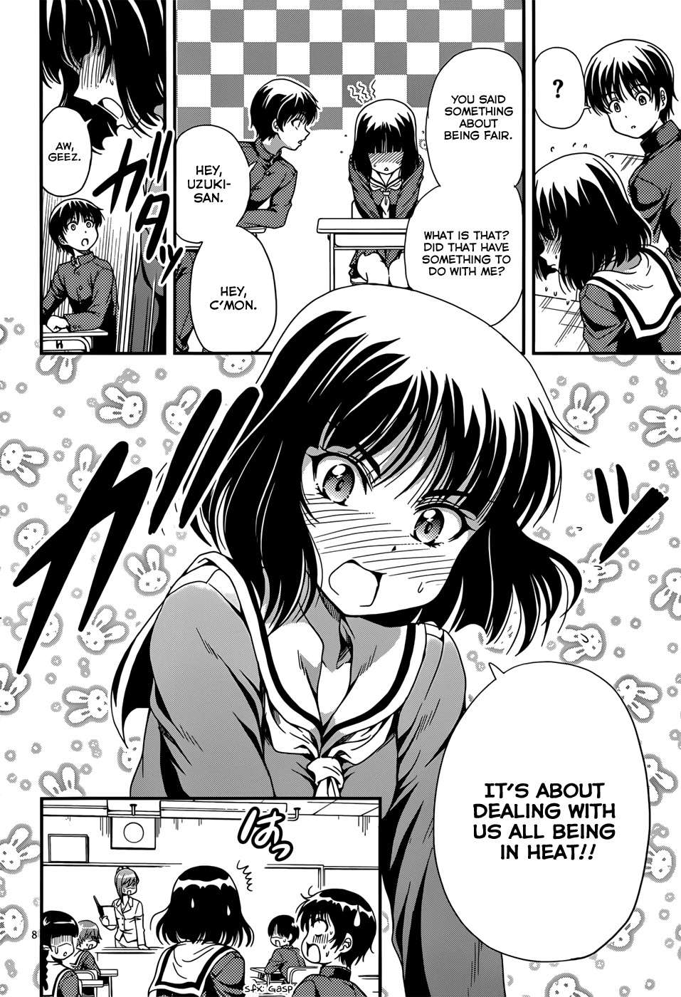 Inaba Rabbits Chapter 6 page 8 - Chapter 6: Night in Heat Part 1