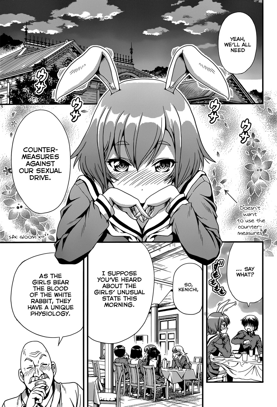 Inaba Rabbits Chapter 6 page 9 - Chapter 6: Night in Heat Part 1