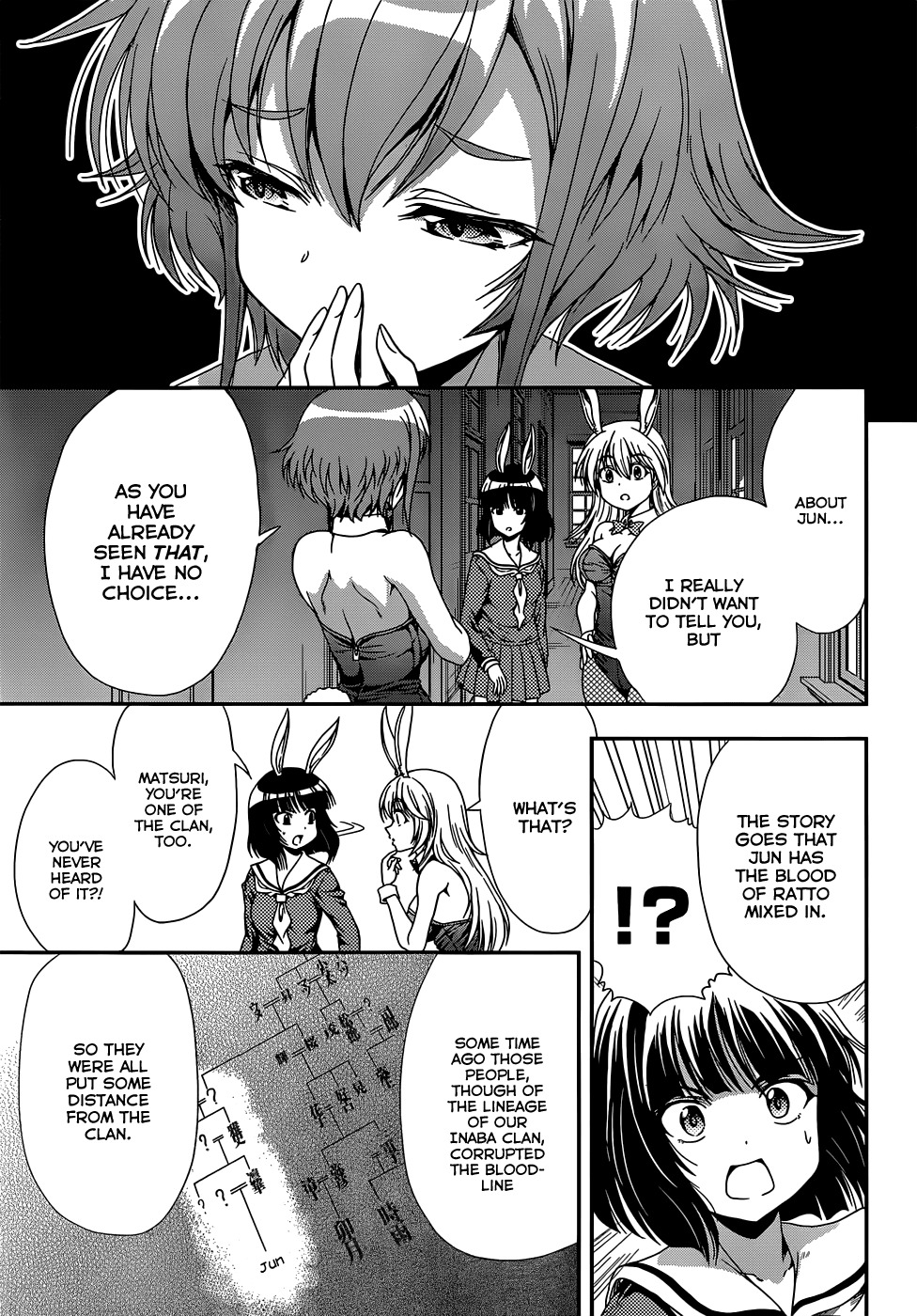 Inaba Rabbits Chapter 7 page 9 - Chapter 7: Night in Heat Part 2