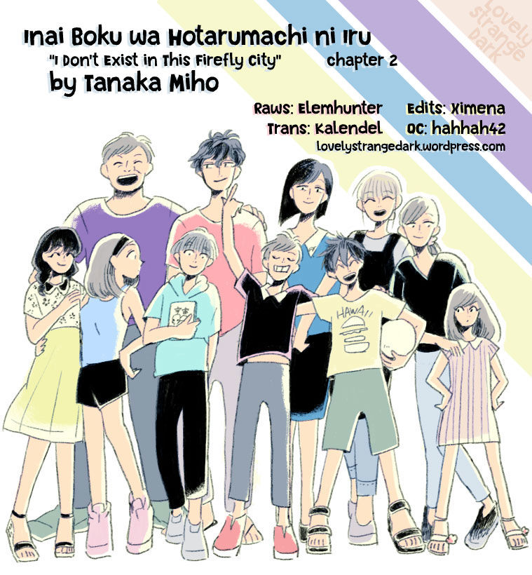 Inai Boku wa Hotarumachi ni Iru Chapter 2 page 1 - Chapter 2 : Firefly City Market