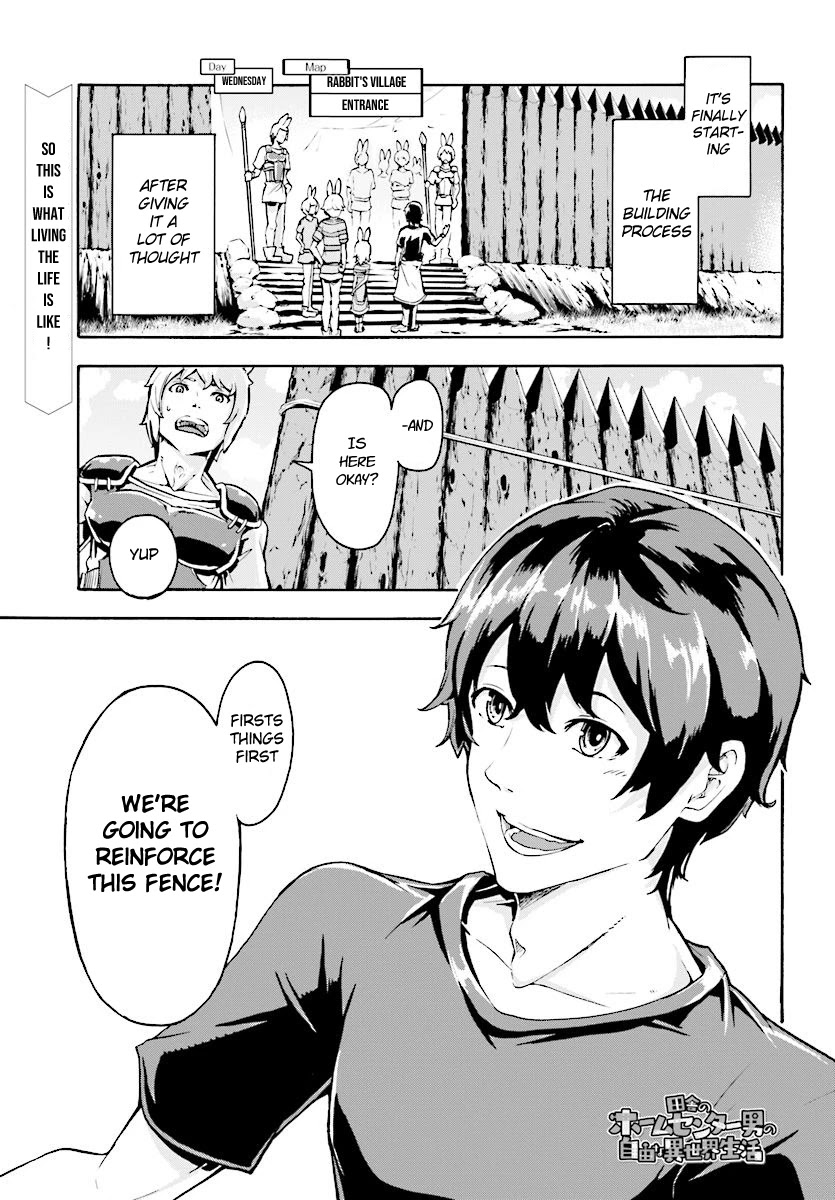 Inaka no Home Center Otoko no Jiyuu na Isekai Seikatsu Chapter 3 page 1 - Chapter 3