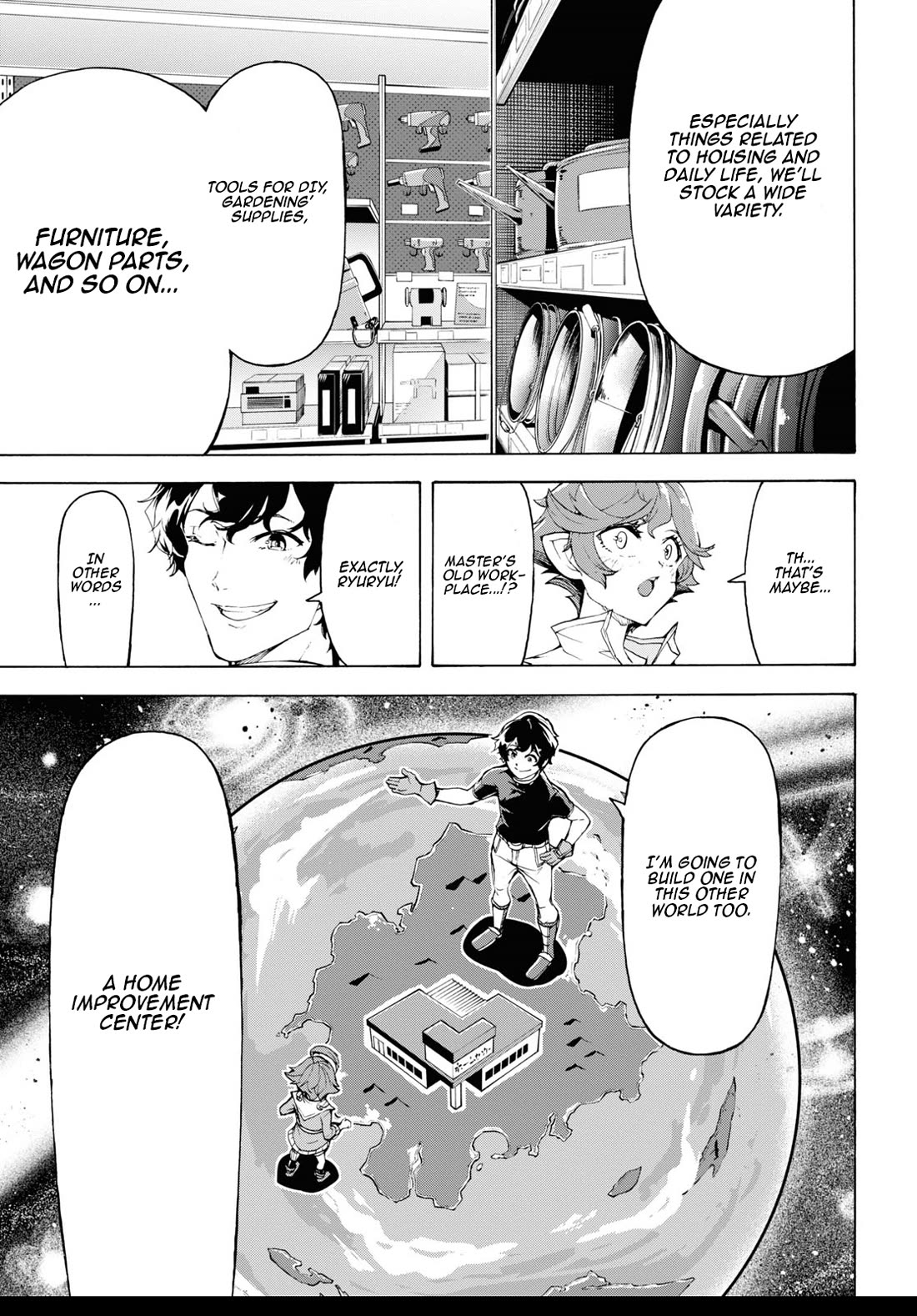Inaka no Home Center Otoko no Jiyuu na Isekai Seikatsu Chapter 63 page 3 - Chapter 63