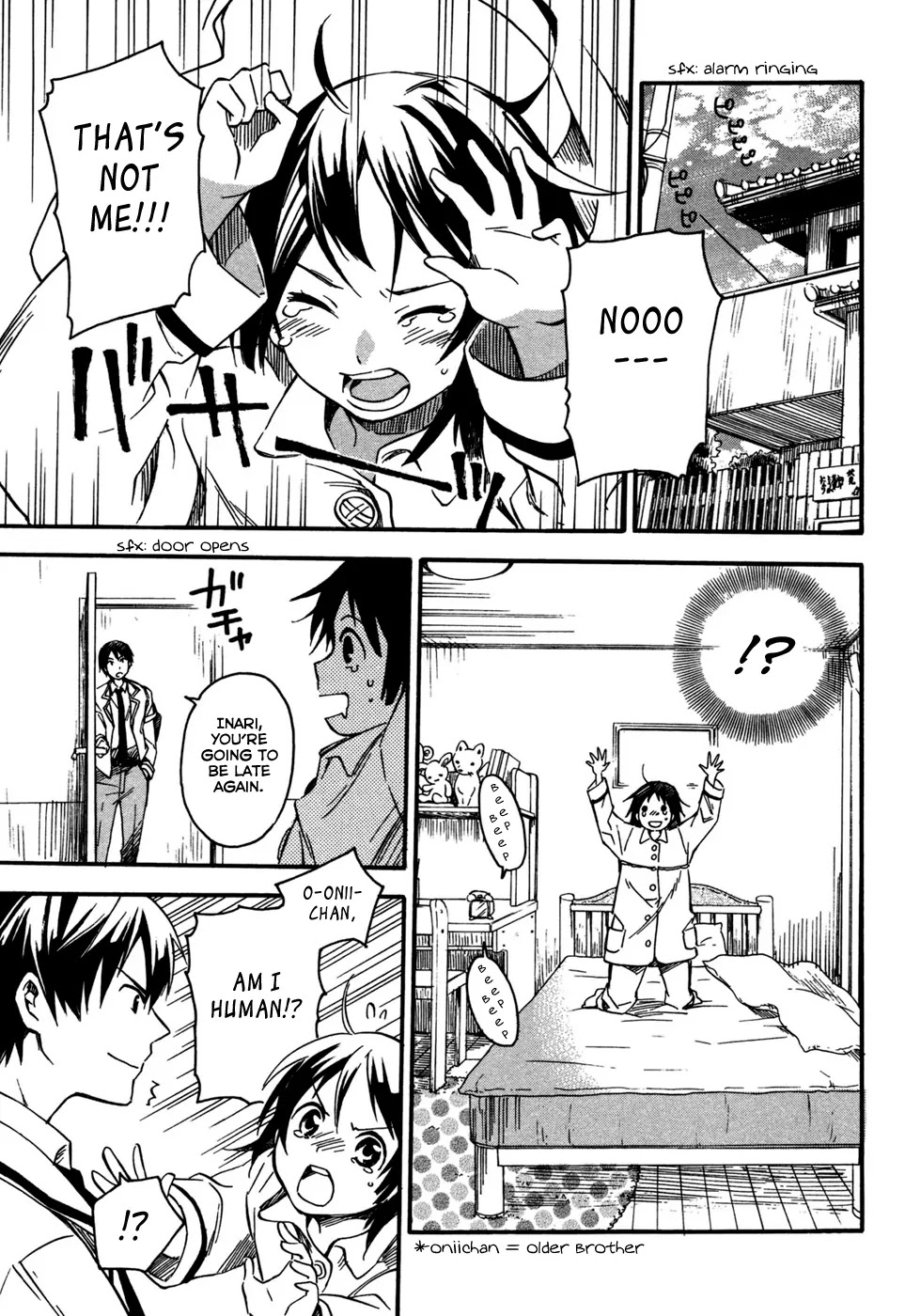 Inari, Konkon, Koi Iroha Chapter 1 page 7 - Chapter 1