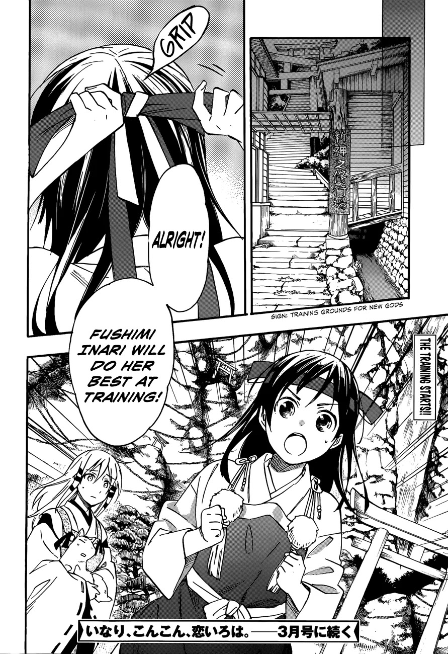 Inari, Konkon, Koi Iroha Chapter 27 page 34 - Chapter 27