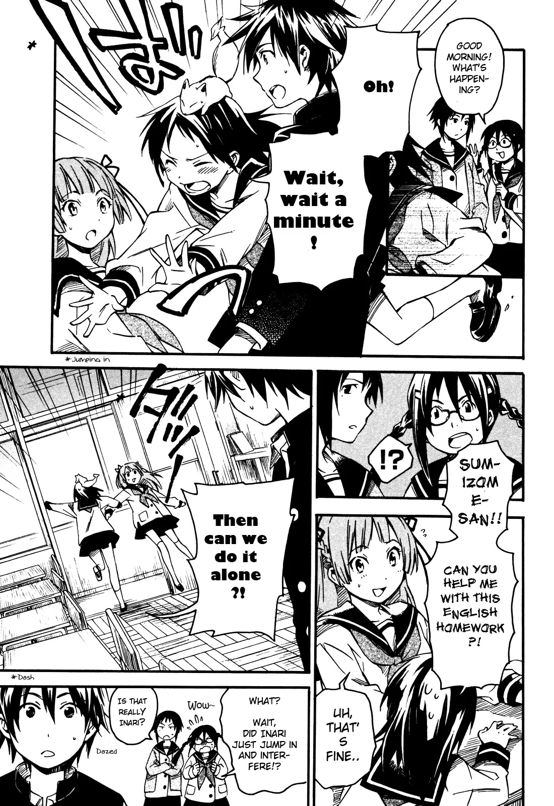 Inari, Konkon, Koi Iroha Chapter 3 page 3 - Chapter 3