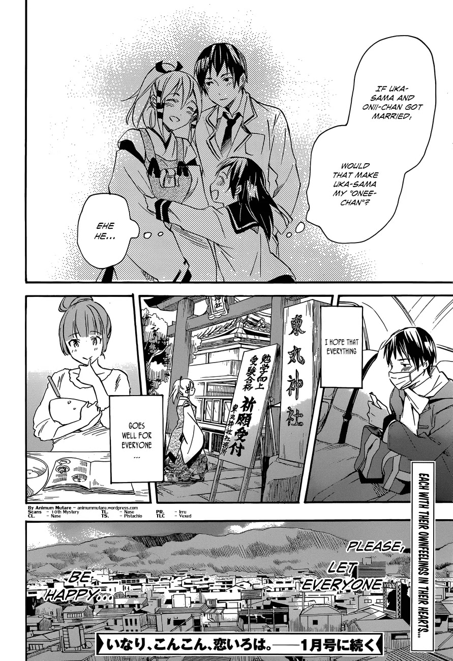 Inari, Konkon, Koi Iroha Chapter 36 page 38 - Chapter 36