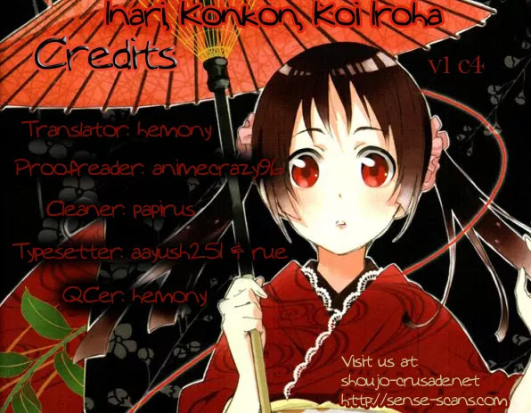 Inari, Konkon, Koi Iroha Chapter 4 page 2 - Chapter 4