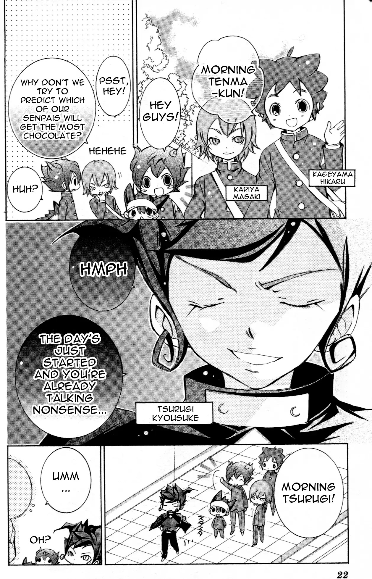 Inazuma Eleven Go Anthology! Chapter 2 page 4 - Chapter 2: Operation: Valentine's Day!
