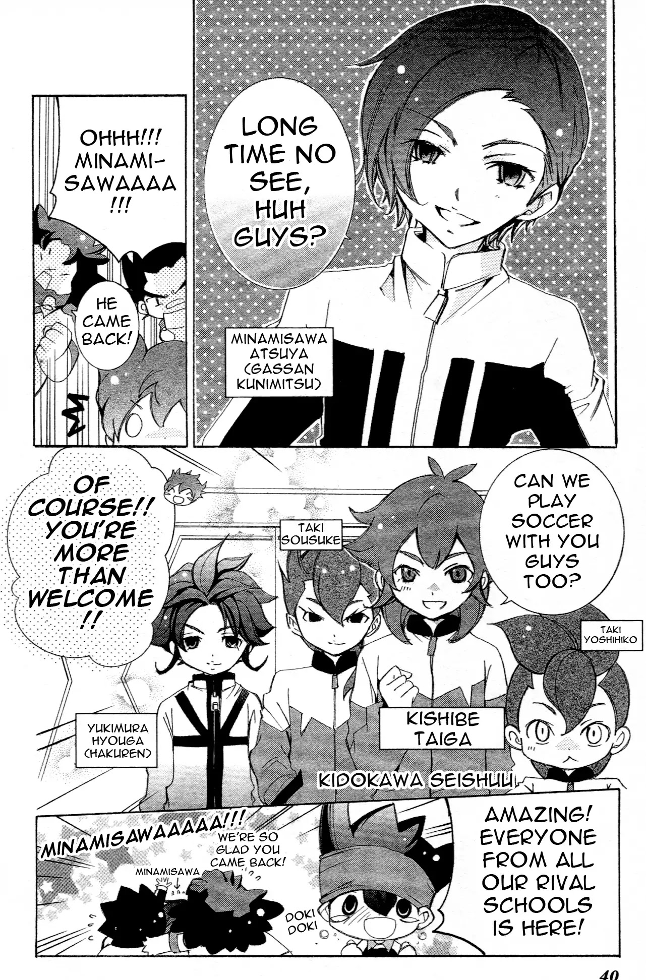 Inazuma Eleven Go Anthology! Chapter 3 page 4 - Chapter 3: Operation: Training Camp - Part One