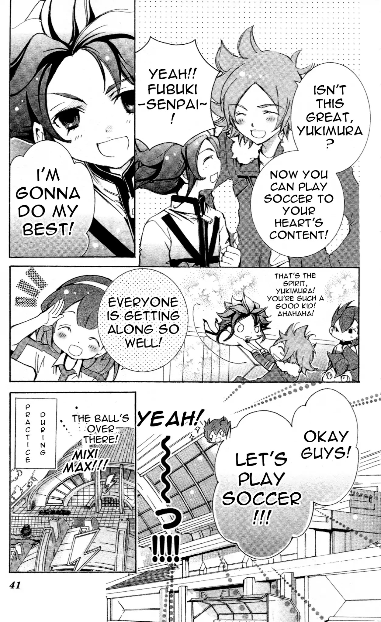 Inazuma Eleven Go Anthology! Chapter 3 page 5 - Chapter 3: Operation: Training Camp - Part One
