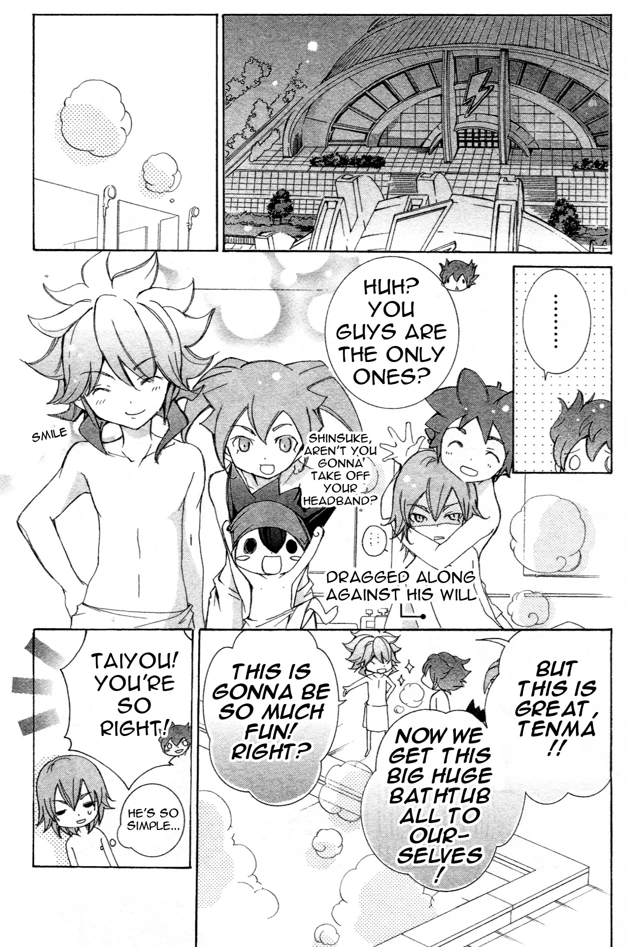 Inazuma Eleven Go Anthology! Chapter 3 page 8 - Chapter 3: Operation: Training Camp - Part One