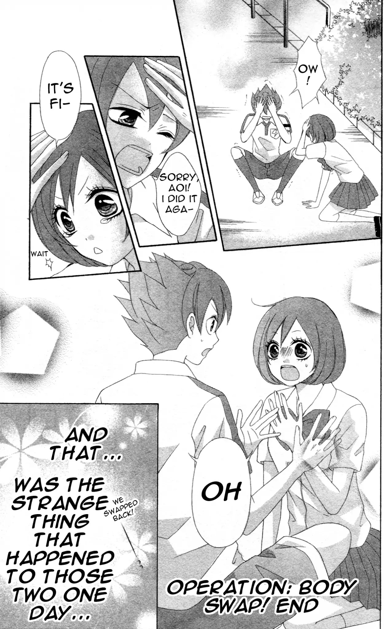 Inazuma Eleven Go Anthology! Chapter 6 page 15 - Chapter 6: Operation: Body Swap!