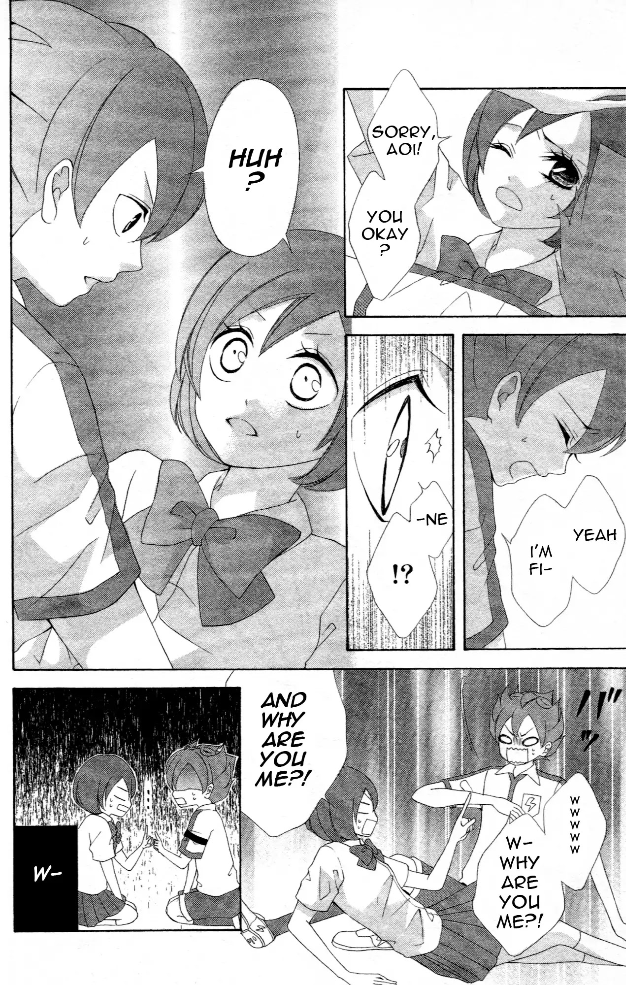 Inazuma Eleven Go Anthology! Chapter 6 page 4 - Chapter 6: Operation: Body Swap!