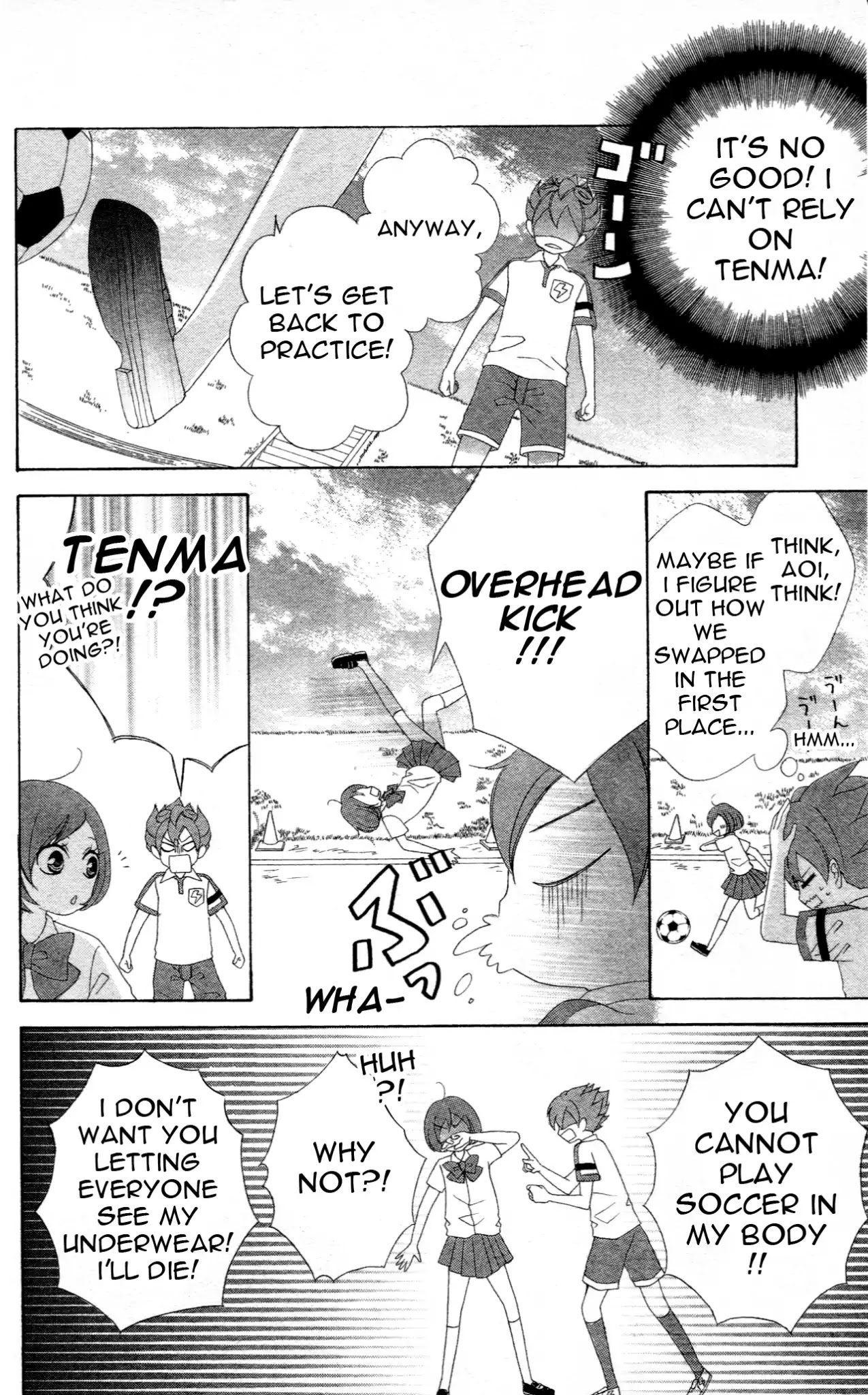 Inazuma Eleven Go Anthology! Chapter 6 page 6 - Chapter 6: Operation: Body Swap!