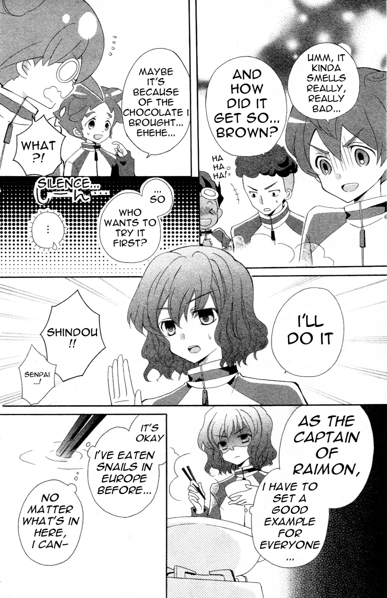 Inazuma Eleven Go Anthology! Chapter 7 page 6 - Chapter 7: Operation: Pot Luck Party of Doom!