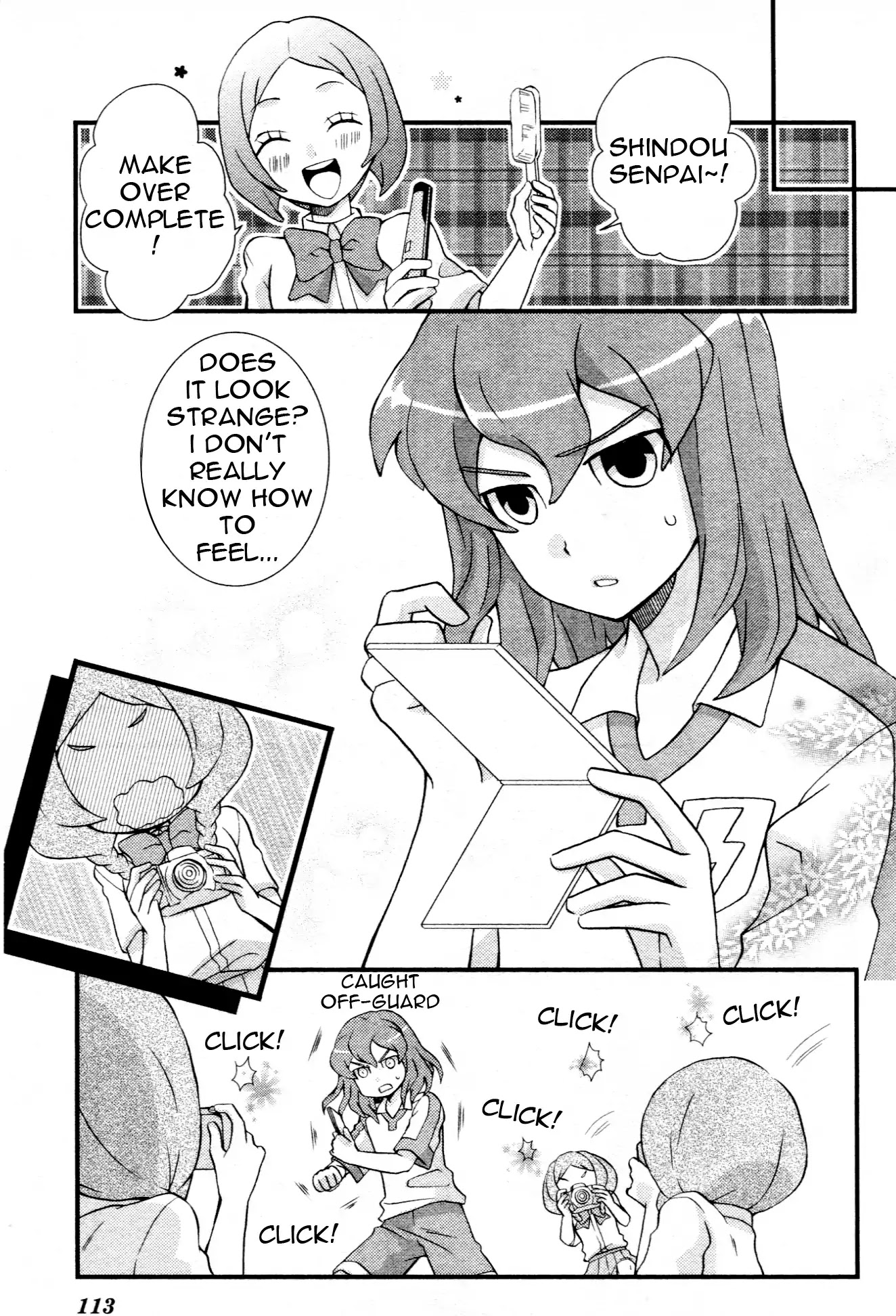 Inazuma Eleven Go Anthology! Chapter 8 page 11 - Chapter 8: Operation: Makeover!