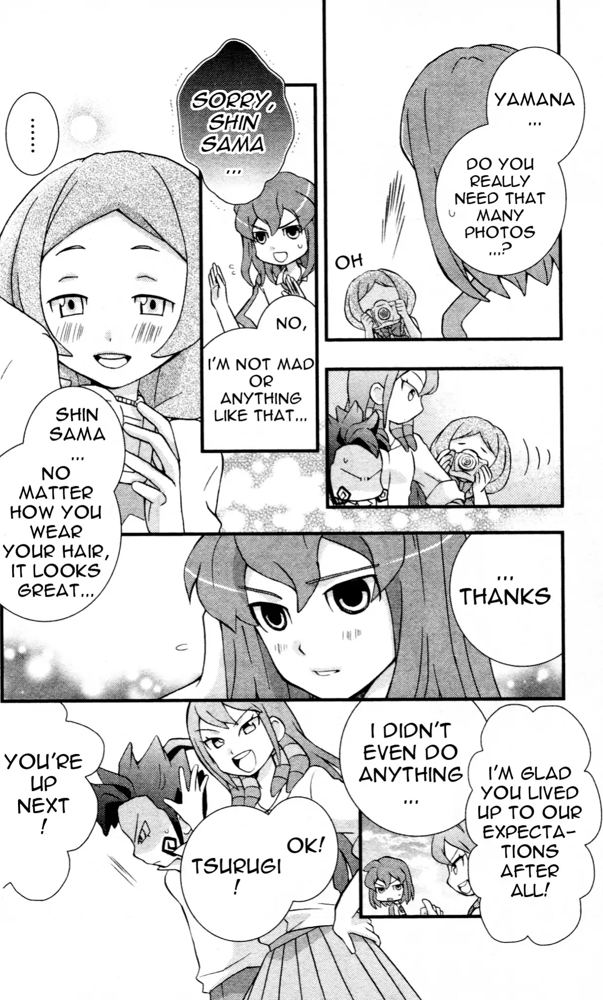 Inazuma Eleven Go Anthology! Chapter 8 page 12 - Chapter 8: Operation: Makeover!