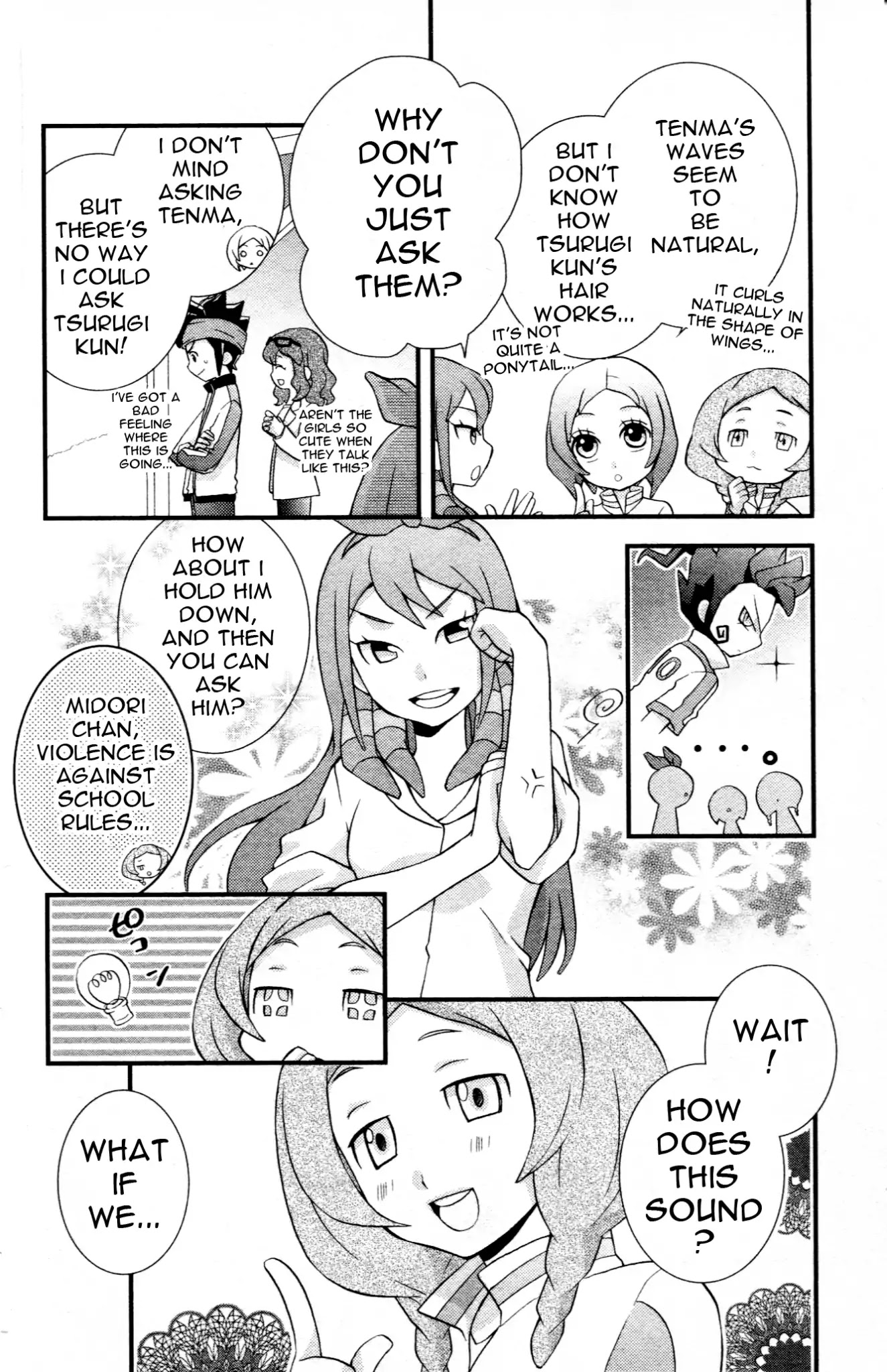 Inazuma Eleven Go Anthology! Chapter 8 page 6 - Chapter 8: Operation: Makeover!