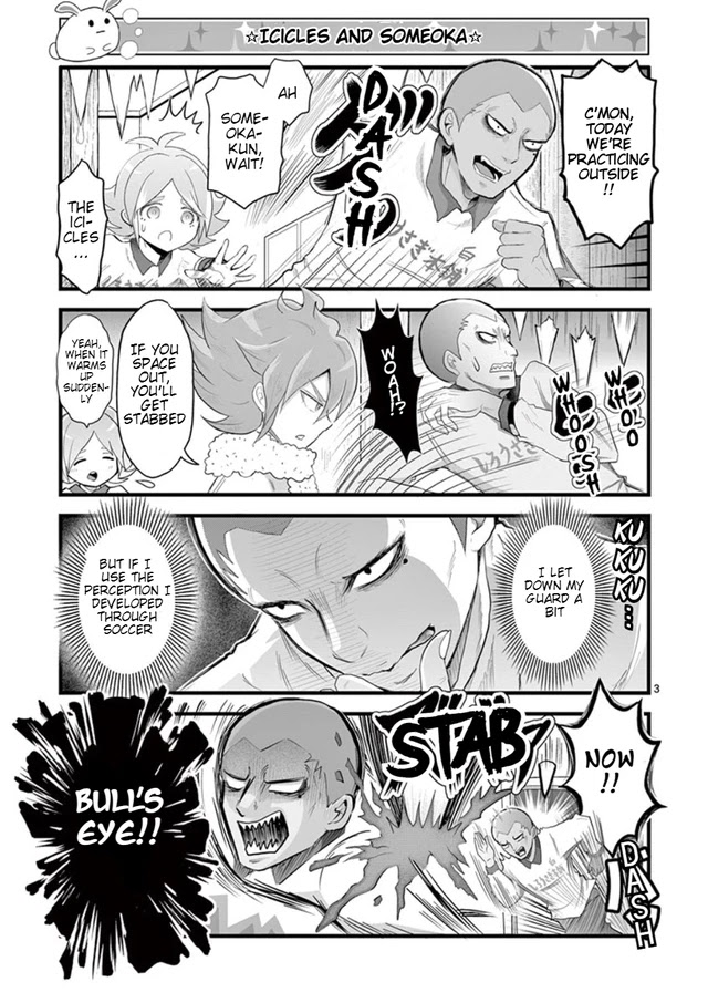 Inazuma Eleven Outer Code Anthology Chapter 1.5 page 4 - Chapter 1.5: Hakuren Extras