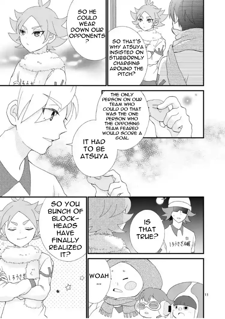 Inazuma Eleven Outer Code Anthology Chapter 1 page 11 - Chapter 1: Shirou and Atsuya