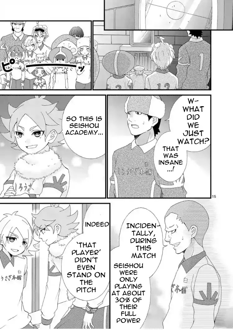 Inazuma Eleven Outer Code Anthology Chapter 1 page 15 - Chapter 1: Shirou and Atsuya