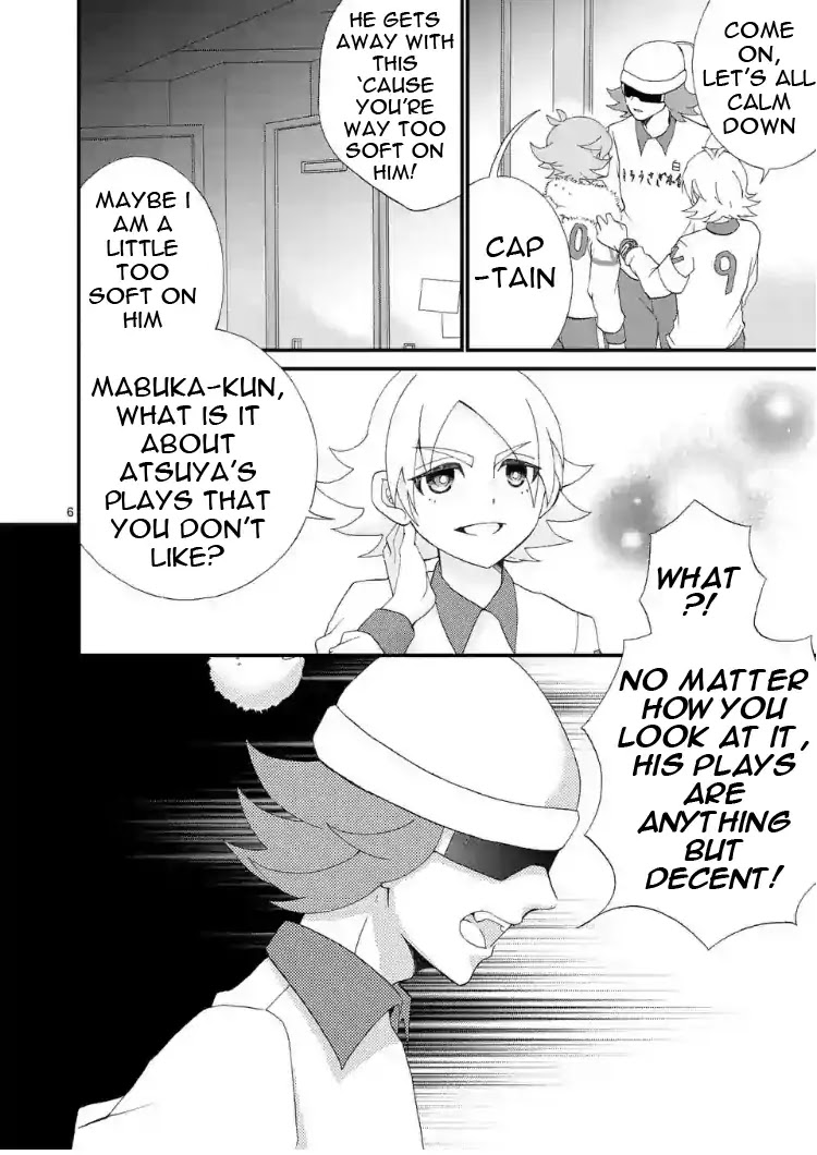 Inazuma Eleven Outer Code Anthology Chapter 1 page 6 - Chapter 1: Shirou and Atsuya