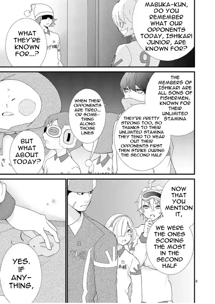 Inazuma Eleven Outer Code Anthology Chapter 1 page 9 - Chapter 1: Shirou and Atsuya