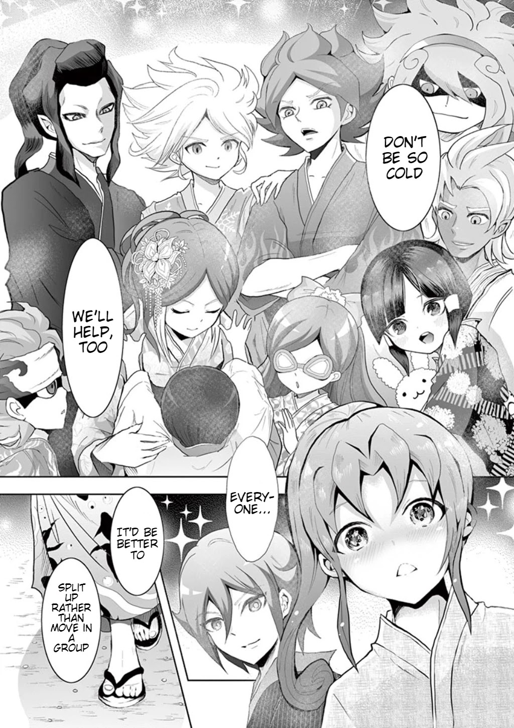 Inazuma Eleven Outer Code Anthology Chapter 2.5 page 20 - Chapter 2.5: Aliea Extras