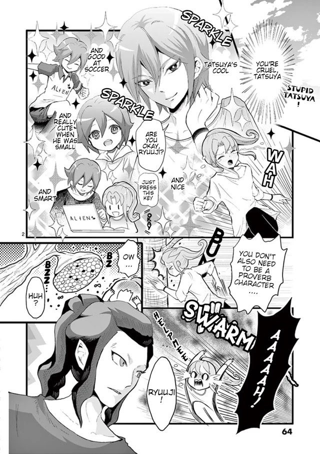 Inazuma Eleven Outer Code Anthology Chapter 2.5 page 3 - Chapter 2.5: Aliea Extras