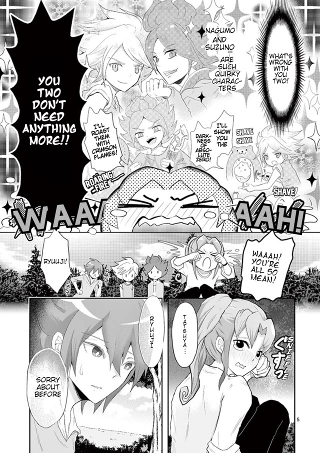 Inazuma Eleven Outer Code Anthology Chapter 2.5 page 6 - Chapter 2.5: Aliea Extras