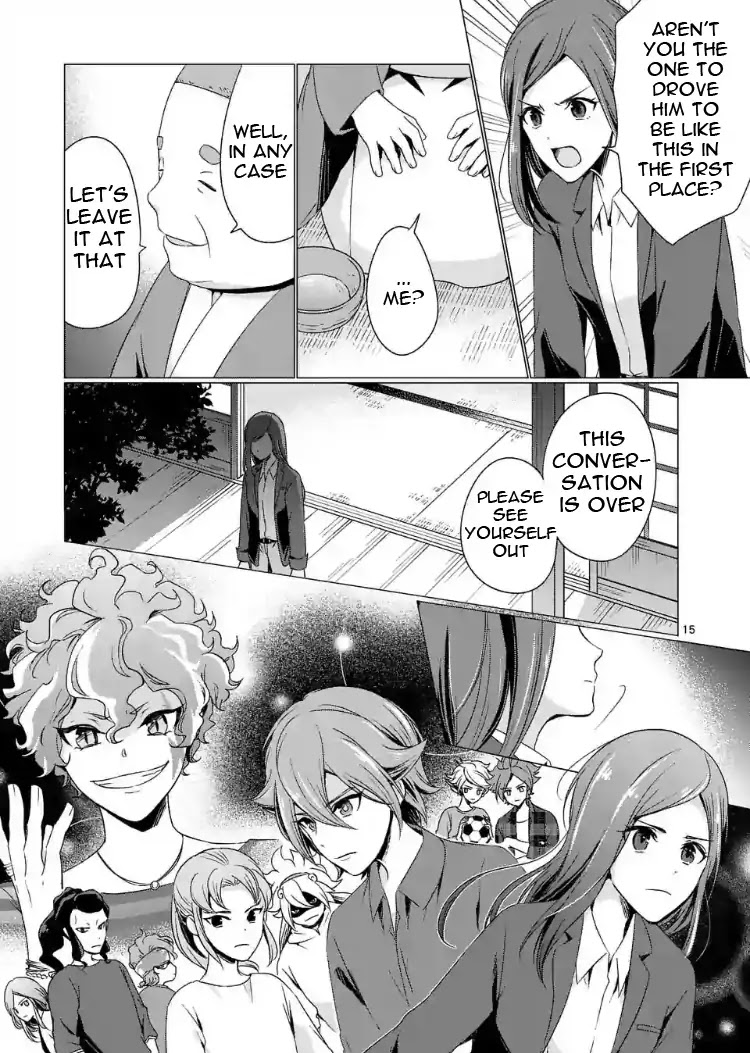 Inazuma Eleven Outer Code Anthology Chapter 2 page 15 - Chapter 2: The Light and Shadow of the Sun Garden