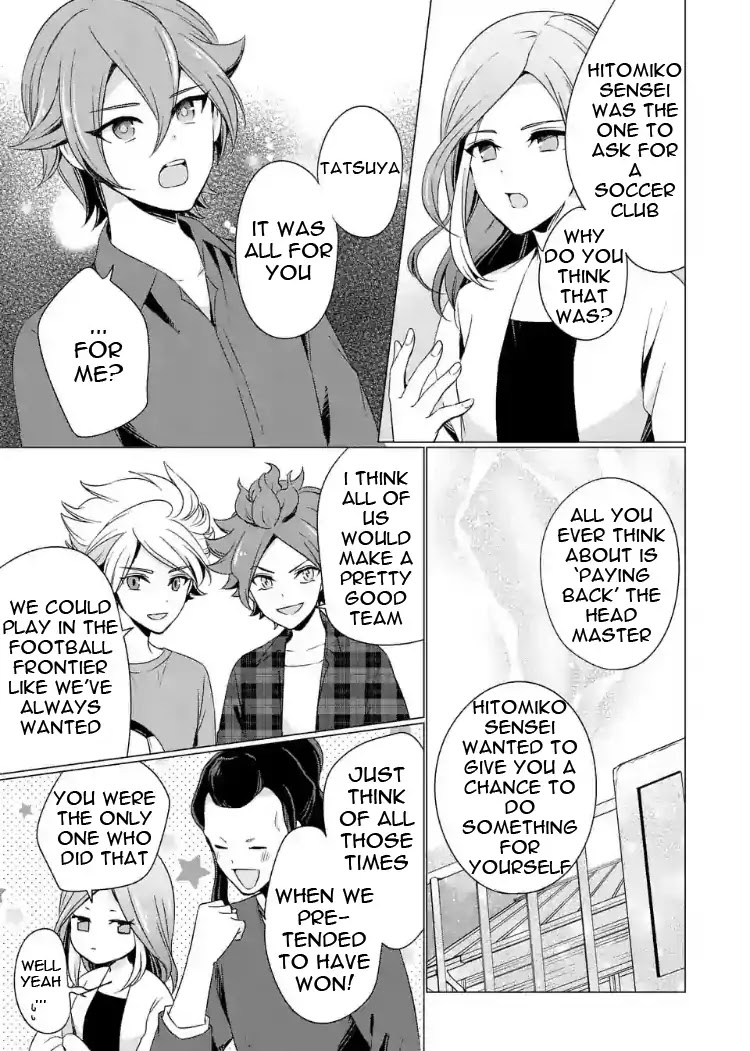 Inazuma Eleven Outer Code Anthology Chapter 2 page 8 - Chapter 2: The Light and Shadow of the Sun Garden