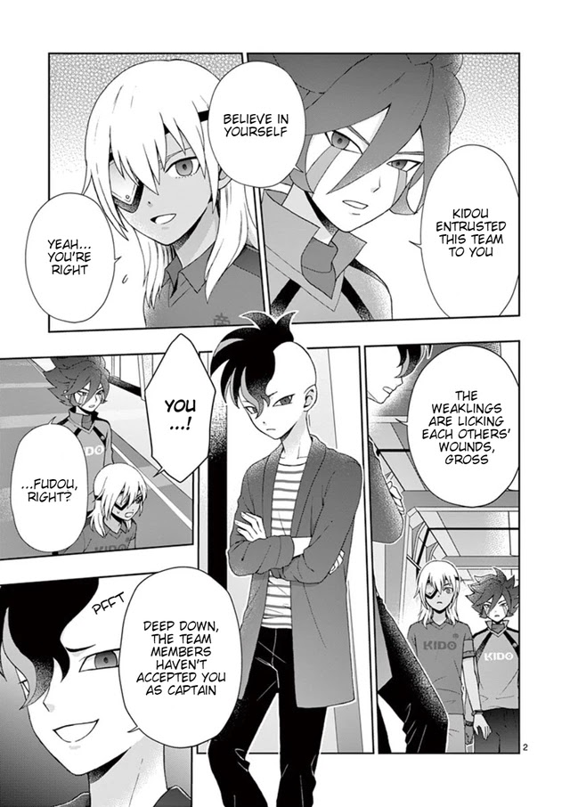Inazuma Eleven Outer Code Anthology Chapter 3 page 18 - Chapter 3: Teikoku Academy's New Coach