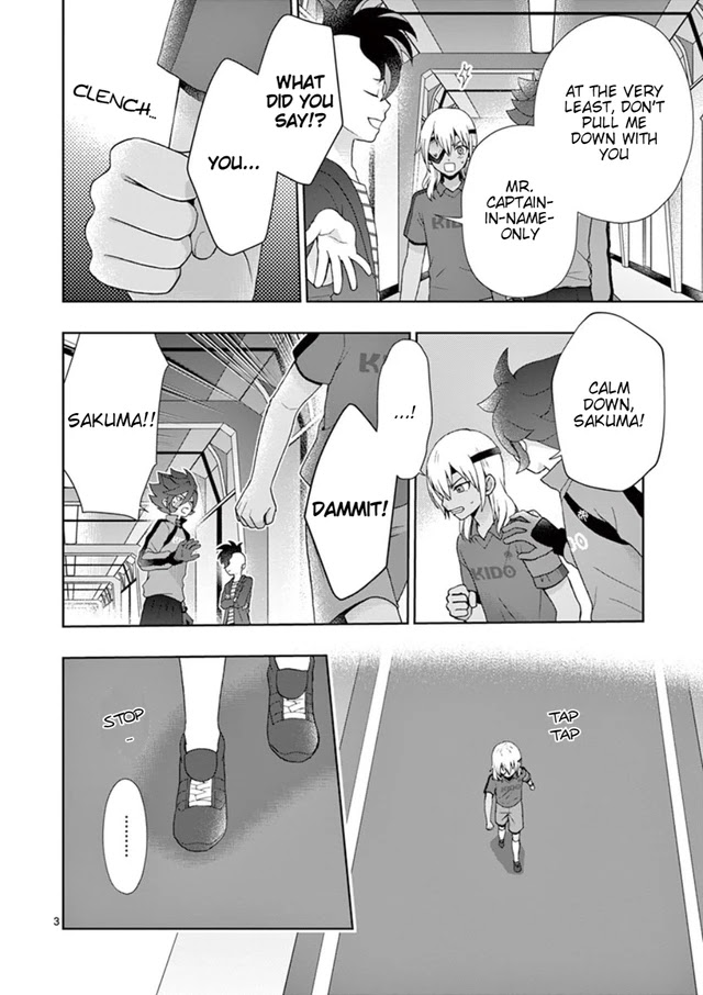 Inazuma Eleven Outer Code Anthology Chapter 3 page 19 - Chapter 3: Teikoku Academy's New Coach