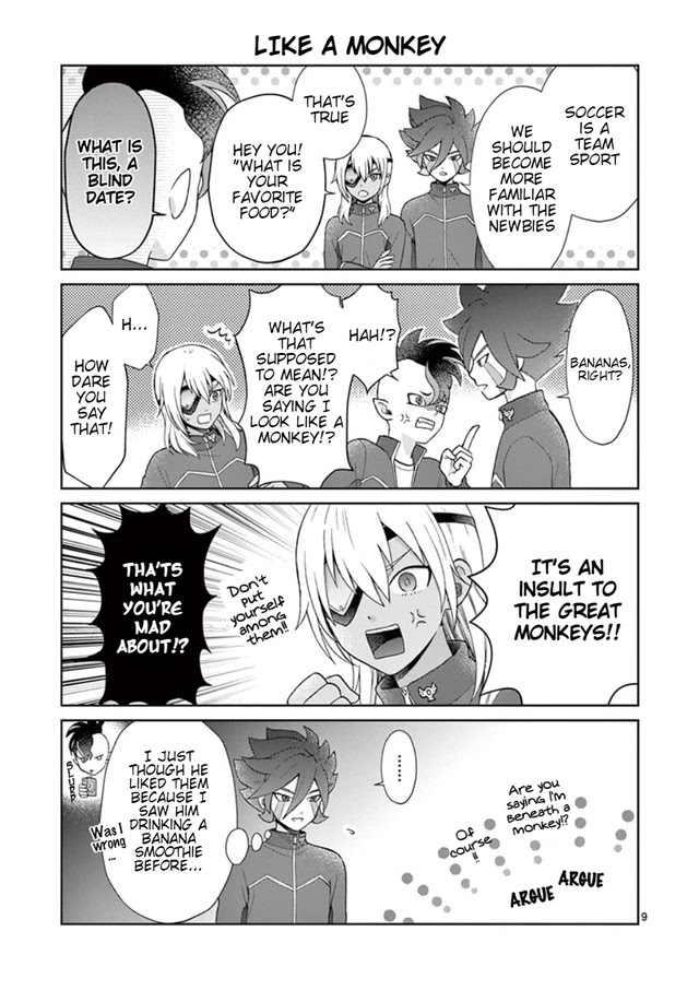 Inazuma Eleven Outer Code Anthology Chapter 3 page 26 - Chapter 3: Teikoku Academy's New Coach